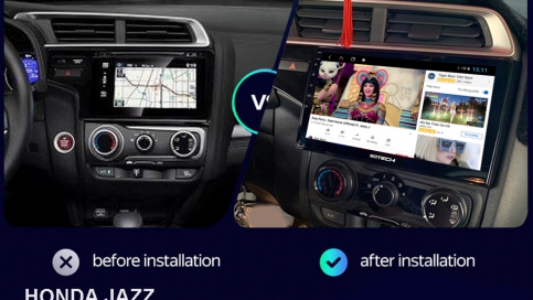 Màn hình DVD Android Honda Jazz 2014 - nay | Gotech GT8 
